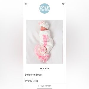 Cozy Cocoon Ballerina Baby